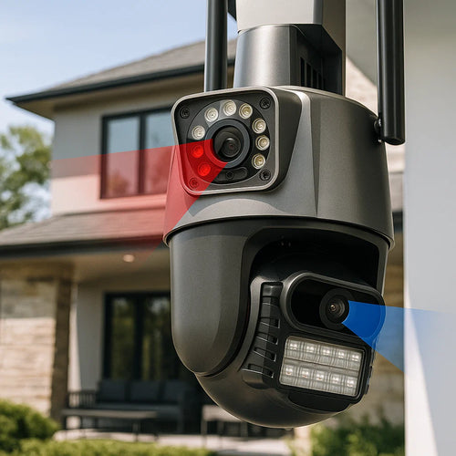 Cámara de Seguridad Doble Visión